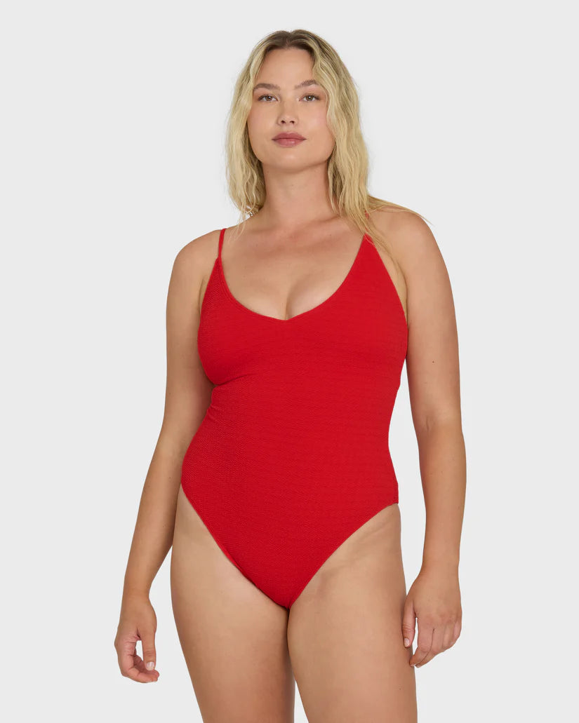 Billabong Rising Tide Strappy One Piece Swimsuit