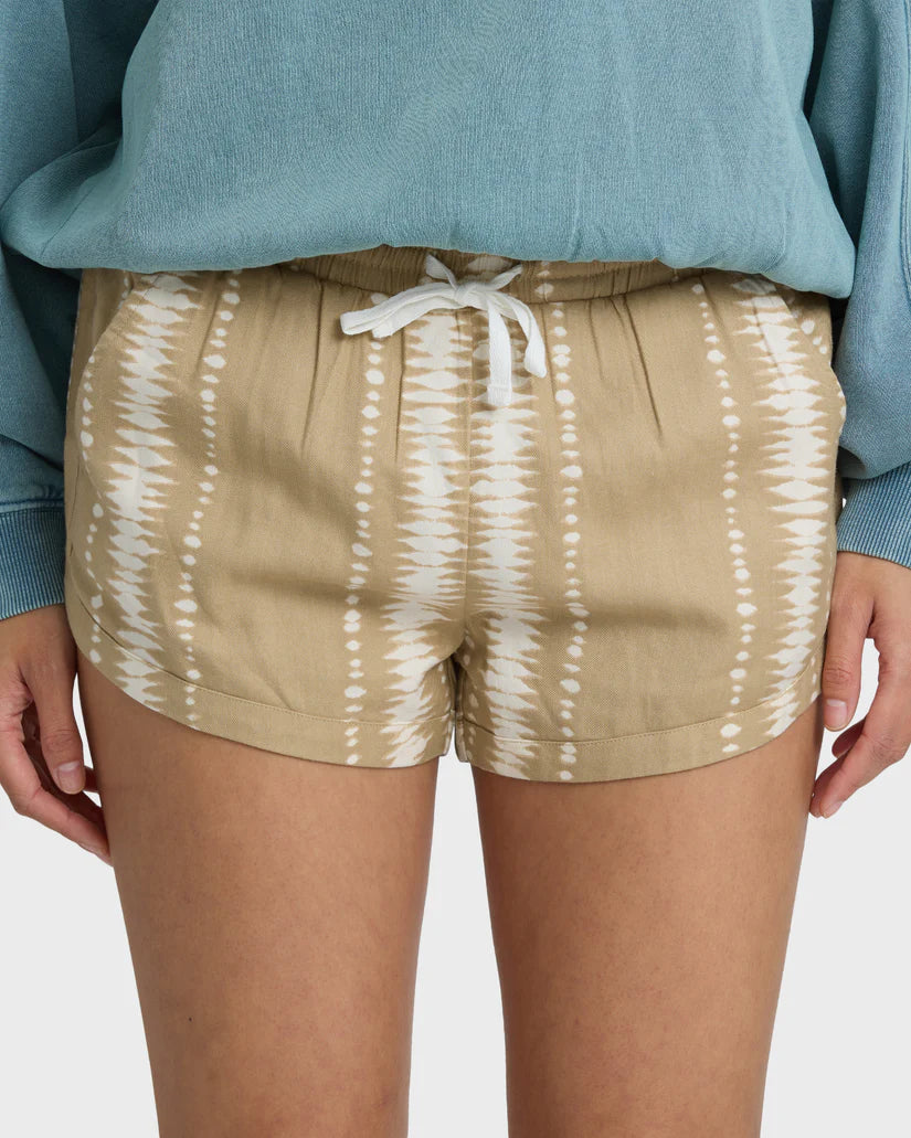 Billabong Road Trippin Elastic Waist Shorts - Prints