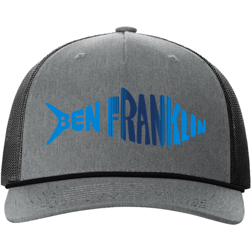 Ben Franklin Five-Panel Trucker with Rope Hat