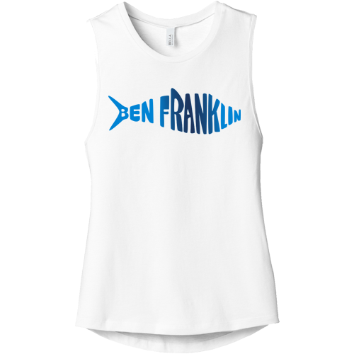 Ben Franklin Women's Jersey Muscle Tank