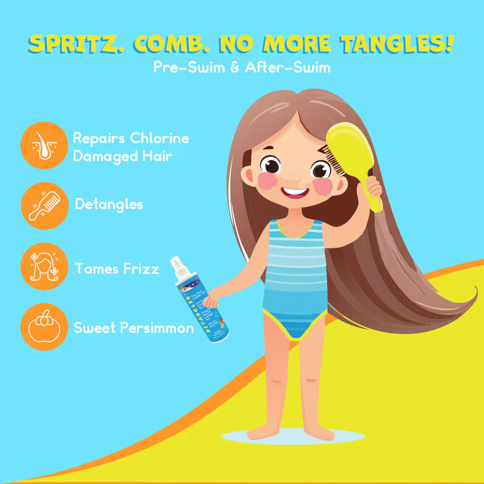 TRISWIM Kids Detangler Leave-In Conditioner Spray