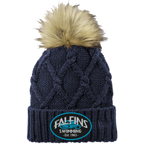 Falfins New Era Pom Beanie