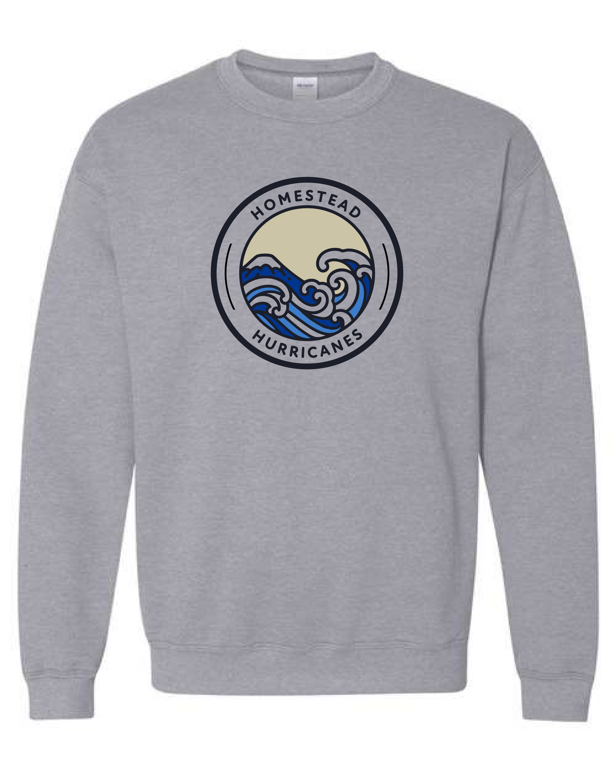 Homestead Hurricanes Circle Crew Neck Sweatshirt
