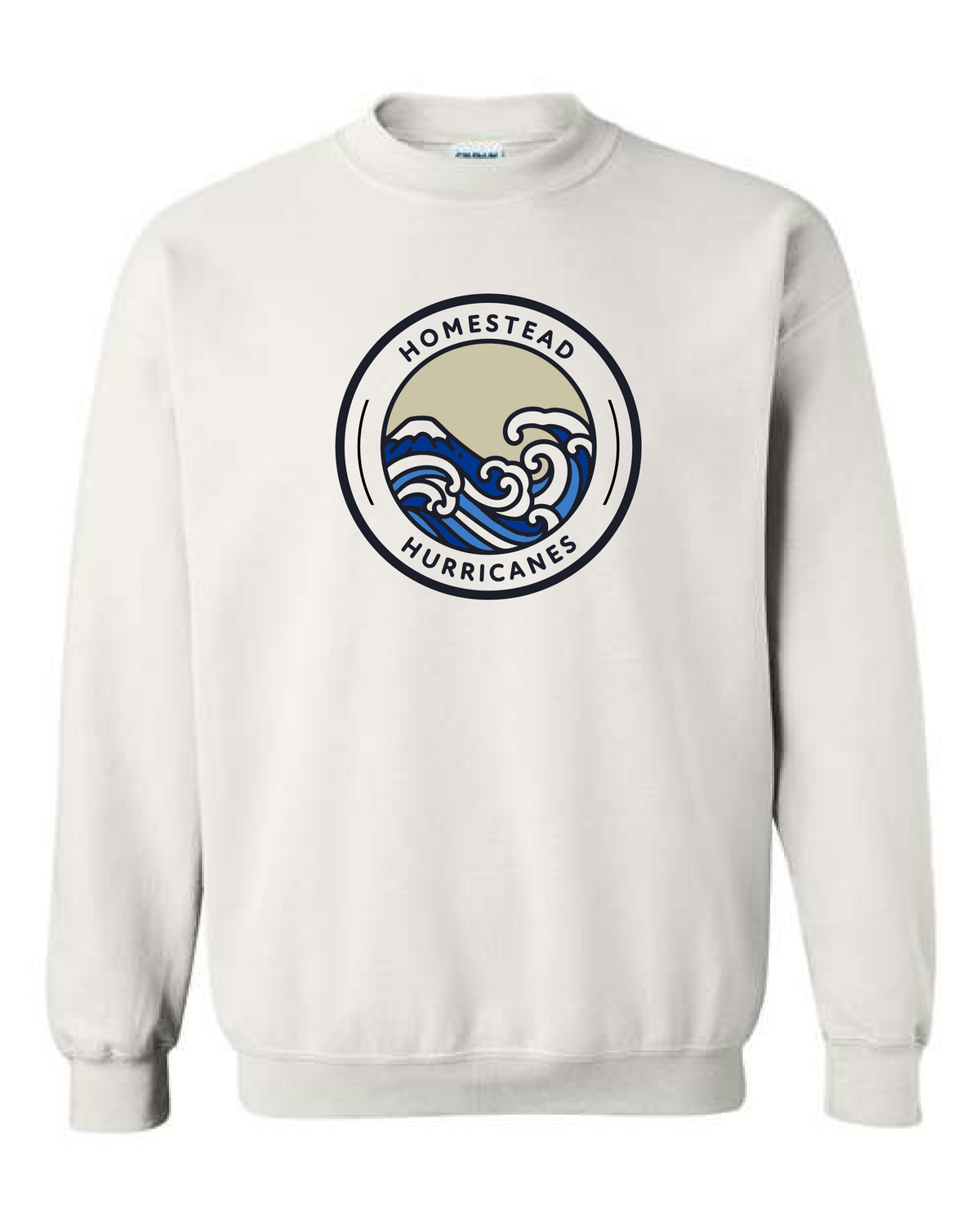 Homestead Hurricanes Circle Crew Neck Sweatshirt