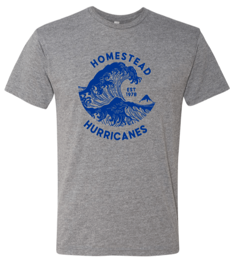Homestead Hurricanes 1-C Team T-shirt