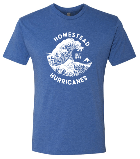 Homestead Hurricanes 1-C Team T-shirt