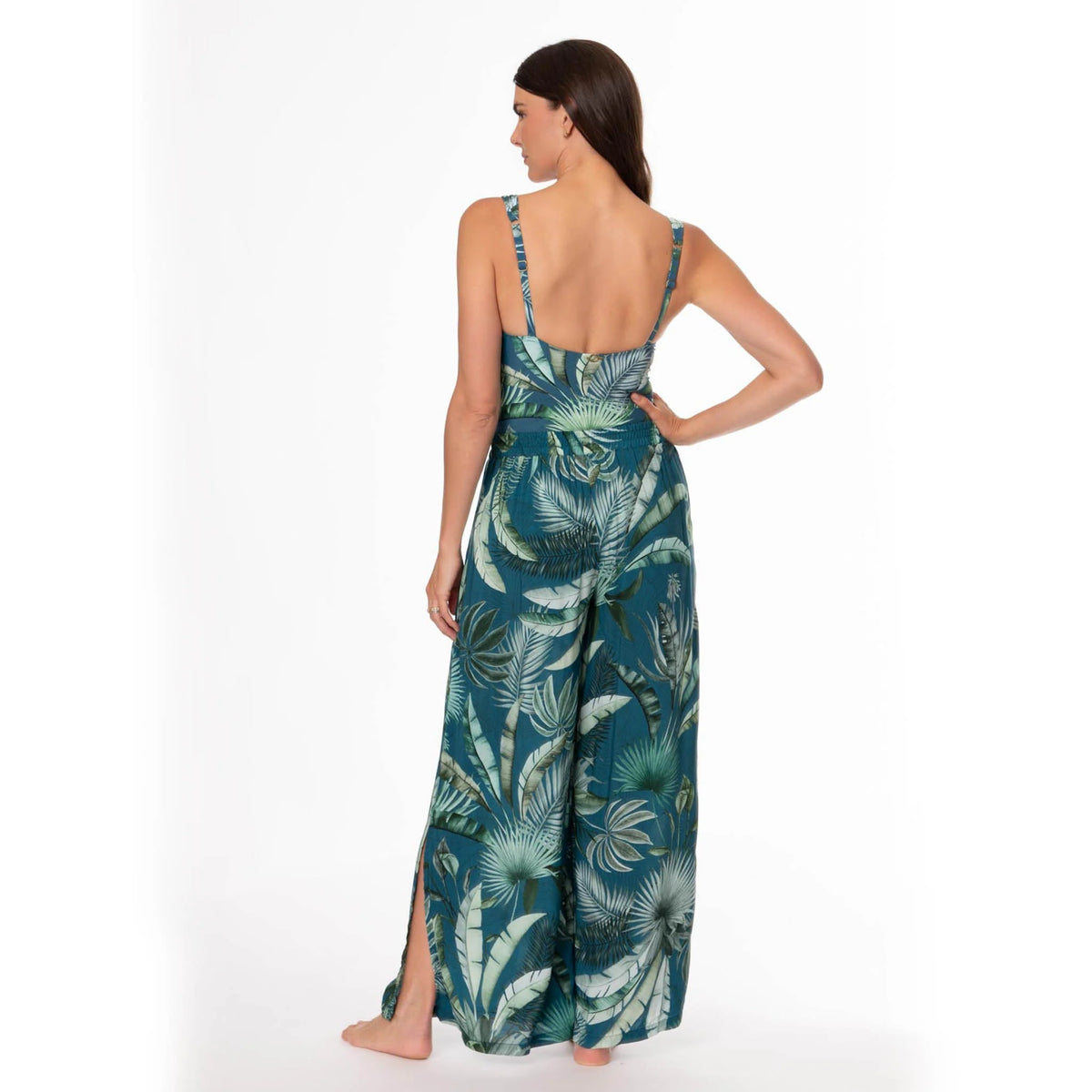 Jantzen Palm Toile Josephine Pull on Pant