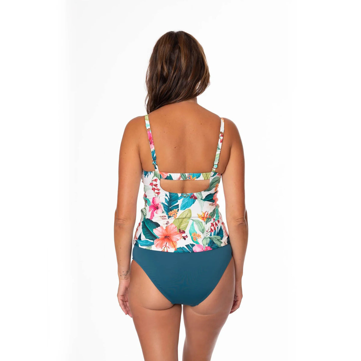Jantzen Hawaiian Sunrise Lauren Tankini Top
