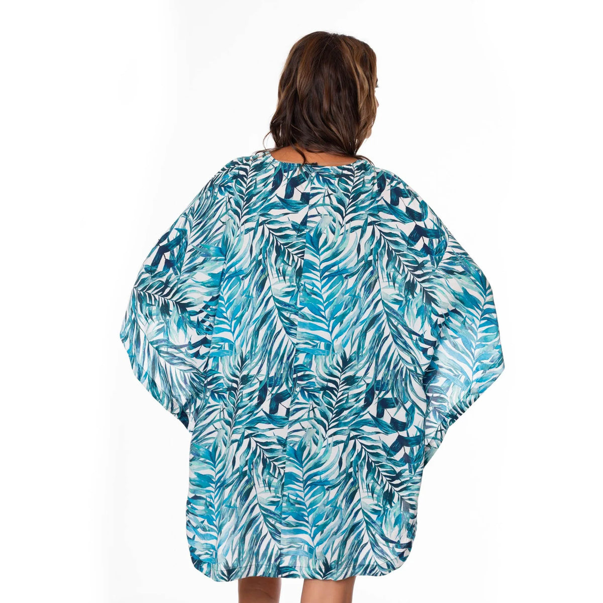 Jantzen Palm Camouflage Madison Handkerchief Kimono