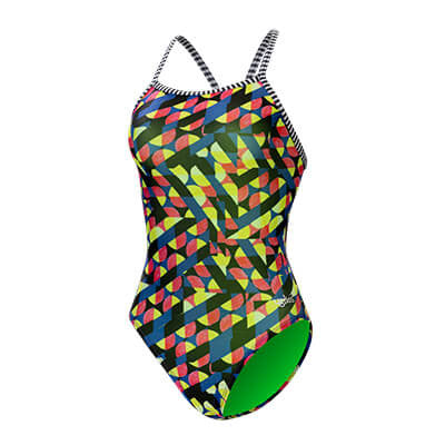 Dolfin Uglies Gamescape V-Back One Piece Swimsuit