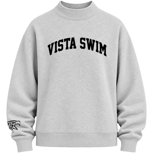 Vista Girls Mock Neck Fleece