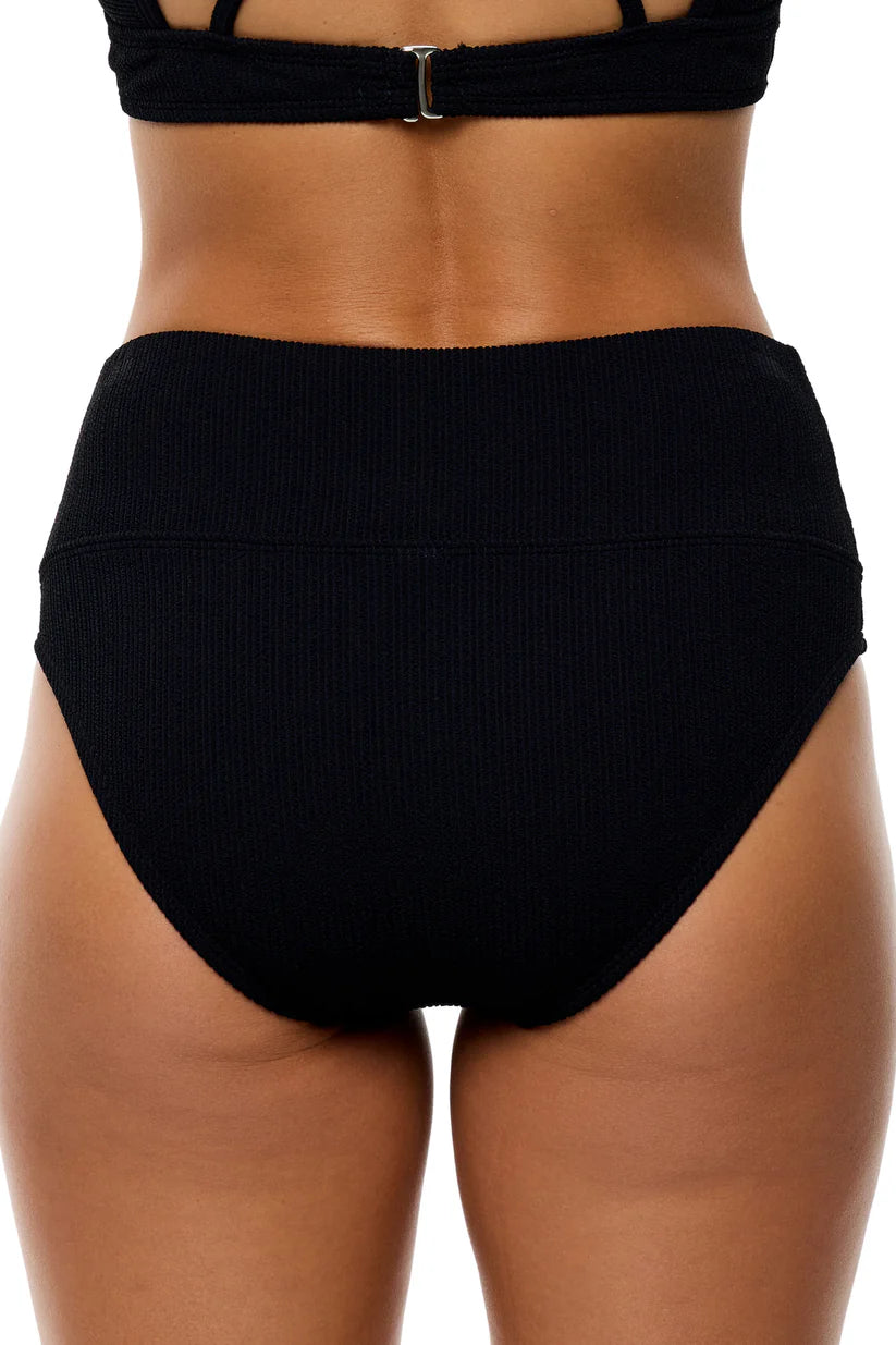 Next Mini Pucker Rib - Harmony High Waist Swim Bottom