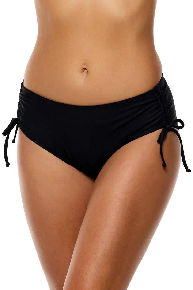 Next Good Karma - Destination Midrise Cinch Side Swim Bottom
