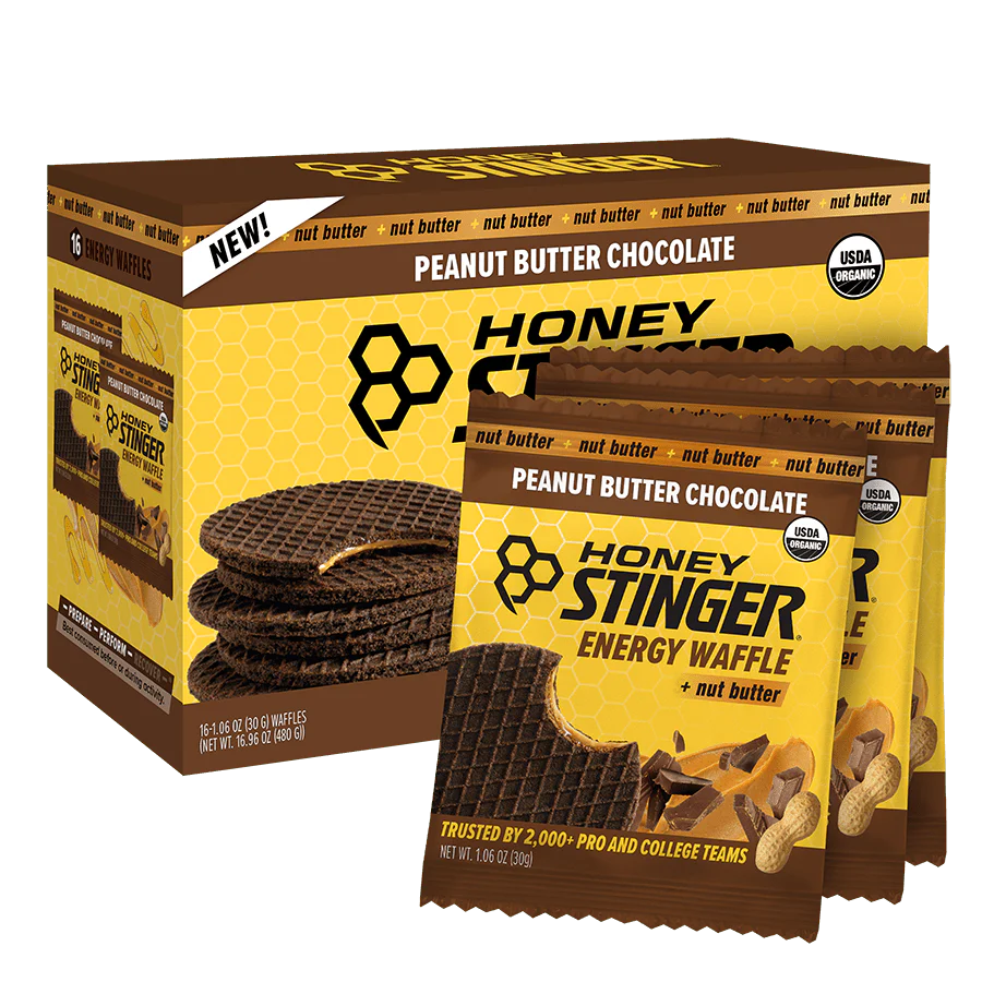 Honey Stinger Peanut Butter Chocolate Waffle