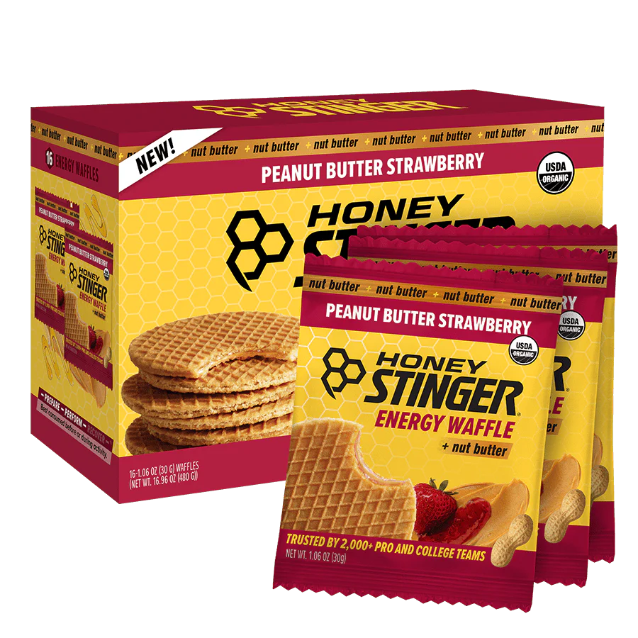 Honey Stinger Peanut Butter Strawberry Waffle