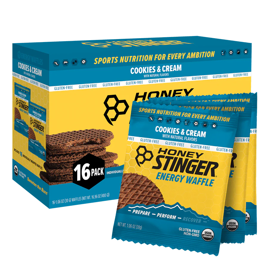 Honey Stinger Gluten Free Cookies & Cream Waffle