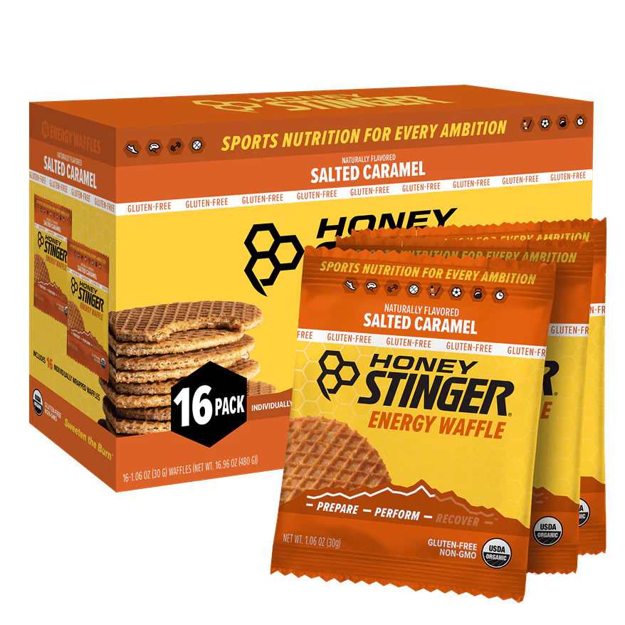 Honey Stinger Gluten Free Salted Caramel Waffle