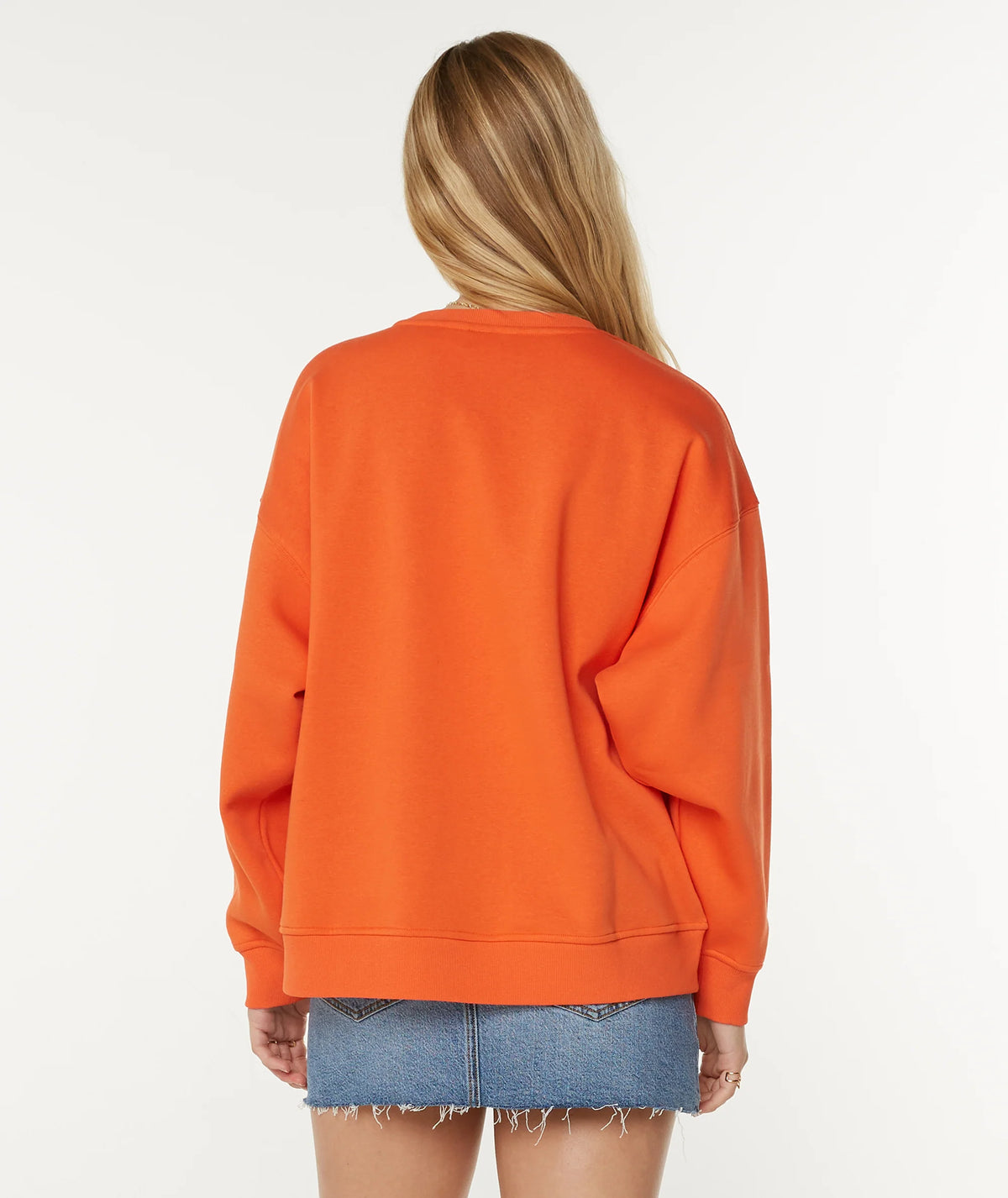 Roxy Women&#39;s Morning Hike Pullover Sweatshirt - Orange