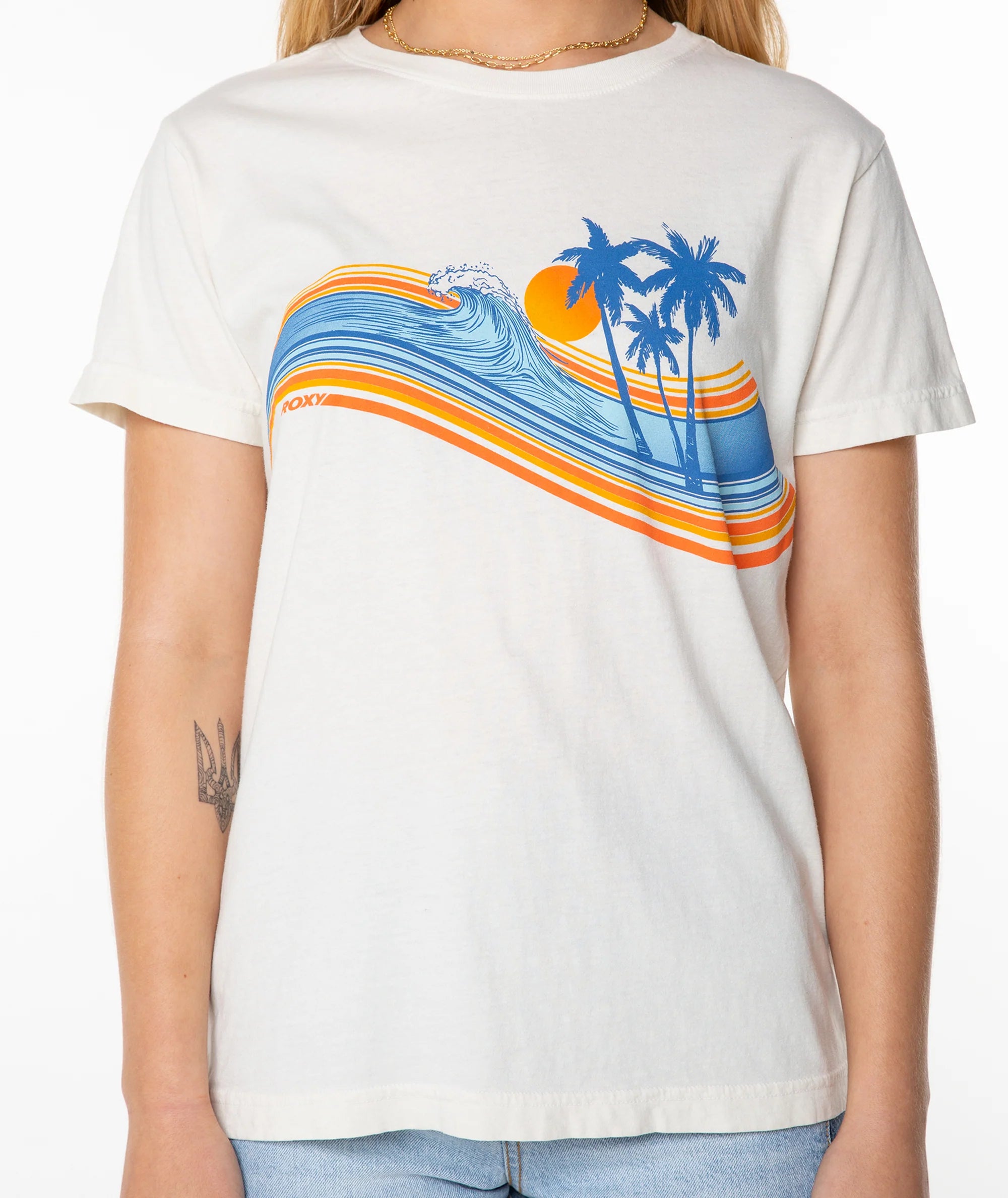 Roxy Wave Stripe T-Shirt