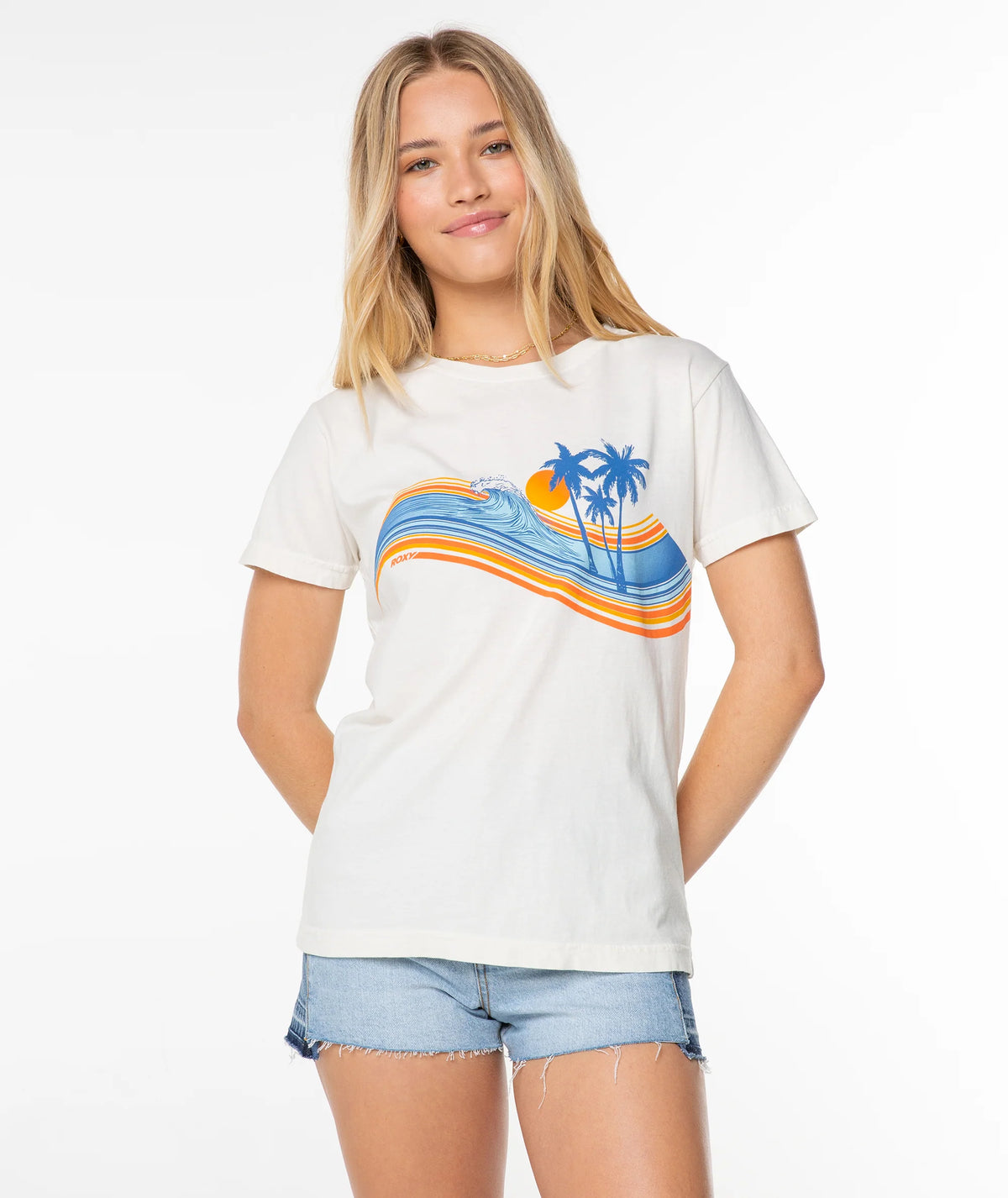 Roxy Wave Stripe T-Shirt