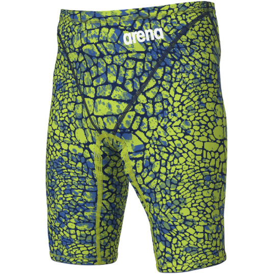 Arena JR Powerskin ST Next LE Jammer (12U Approved) - Snake Green