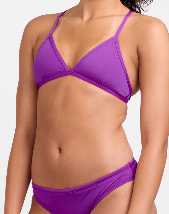 Jolyn Triangle Bikini Top Solid - Verbena