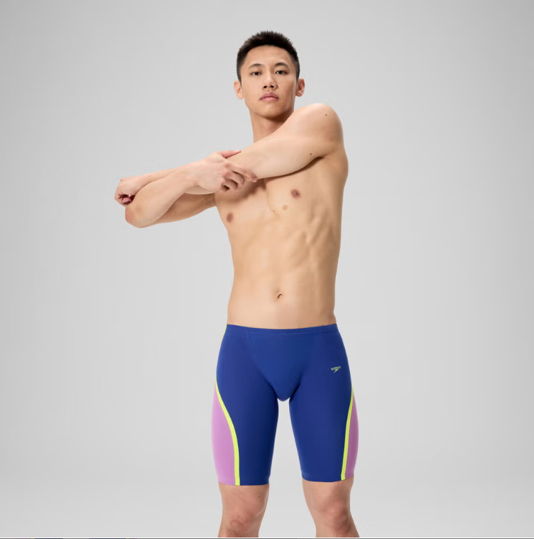 Speedo LZR Pure Intent 2.0 High Waist Jammer - Navy/Purple - MI Sports