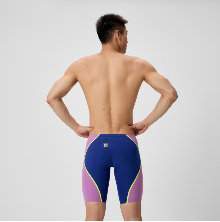 Speedo LZR Pure Intent 2.0 High Waist Jammer - Navy/Purple