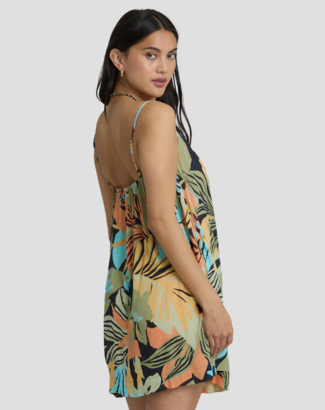 Billabong Beach Song Printed Mini Dress