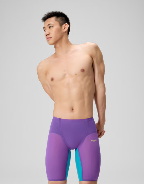 Speedo LZR Pure Valor 2.0 High Waist Jammer - Purple/Turquoise