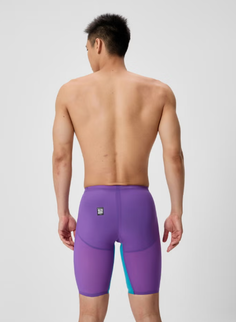 Speedo LZR Pure Valor 2.0 High Waist Jammer - Purple/Turquoise
