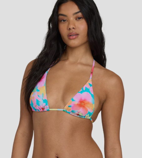 Billabong Pipe Dreams Multi Triangle Bikini Top
