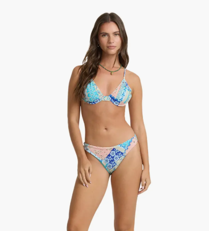 Billabong Happy Hippy Lowrider Full Coverage Bikini Bottoms