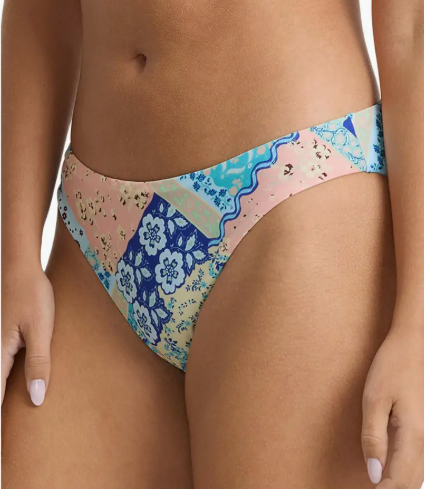 Billabong Happy Hippy Lowrider Full Coverage Bikini Bottoms