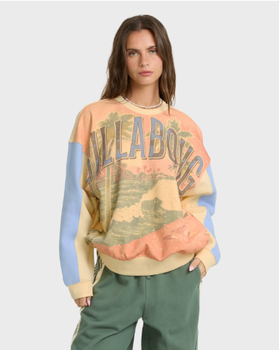 Billabong Surf Club Kendal Crewneck Sweatshirt