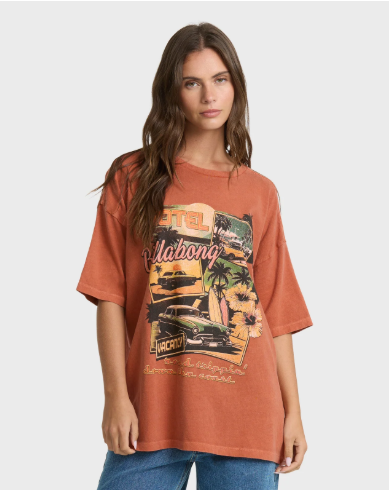 Billabong On The Road Short Sleeve T-Shirt