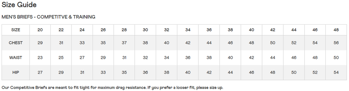 Huron Speedo Endurance Brief