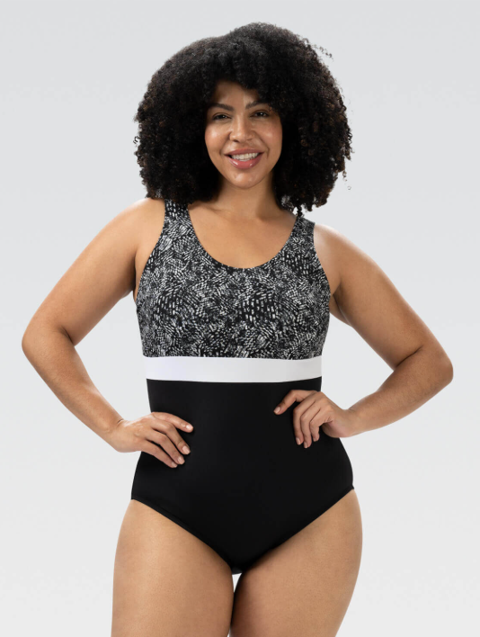 Dolfin Women's Aquashape Printed Moderate One Piece