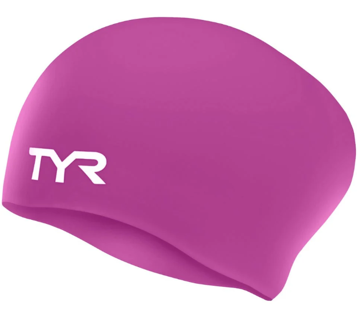 TYR Long Hair Wrinkle Free Silicone Cap