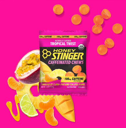 Honey Stinger Caffeinated Organic Energy Chews