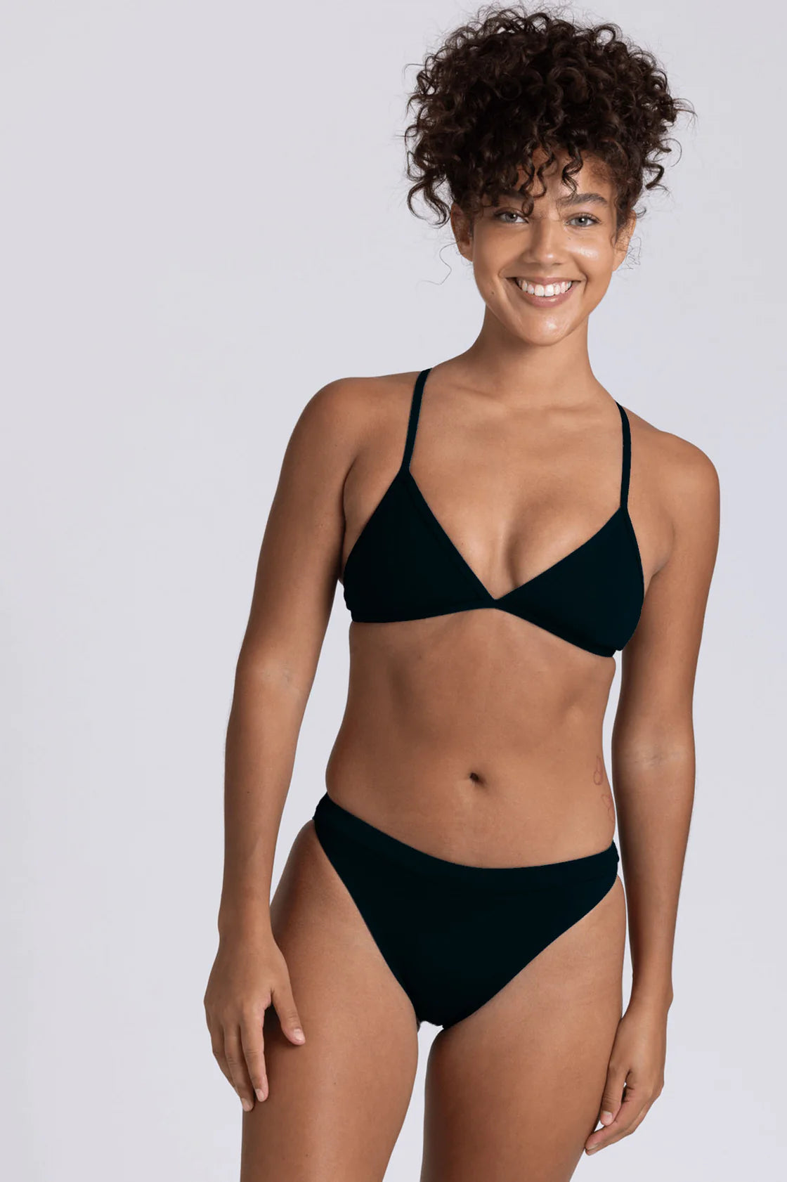Jolyn Holland High Waisted Bikini Bottom MI Sports