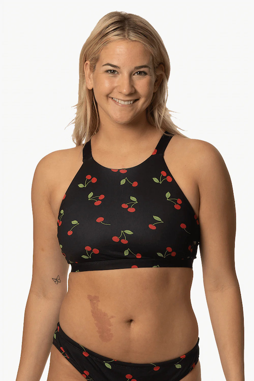 Jolyn Kaylee Bikini Top - Cherries - MI Sports