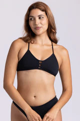 Jolyn Tomcat Bikini Top - Black