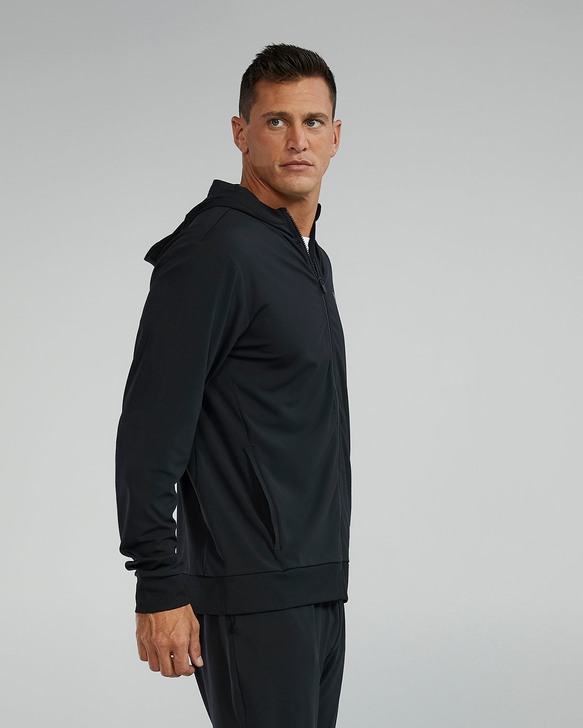 Aquawolves Tech Full Zip Male Hoodie
