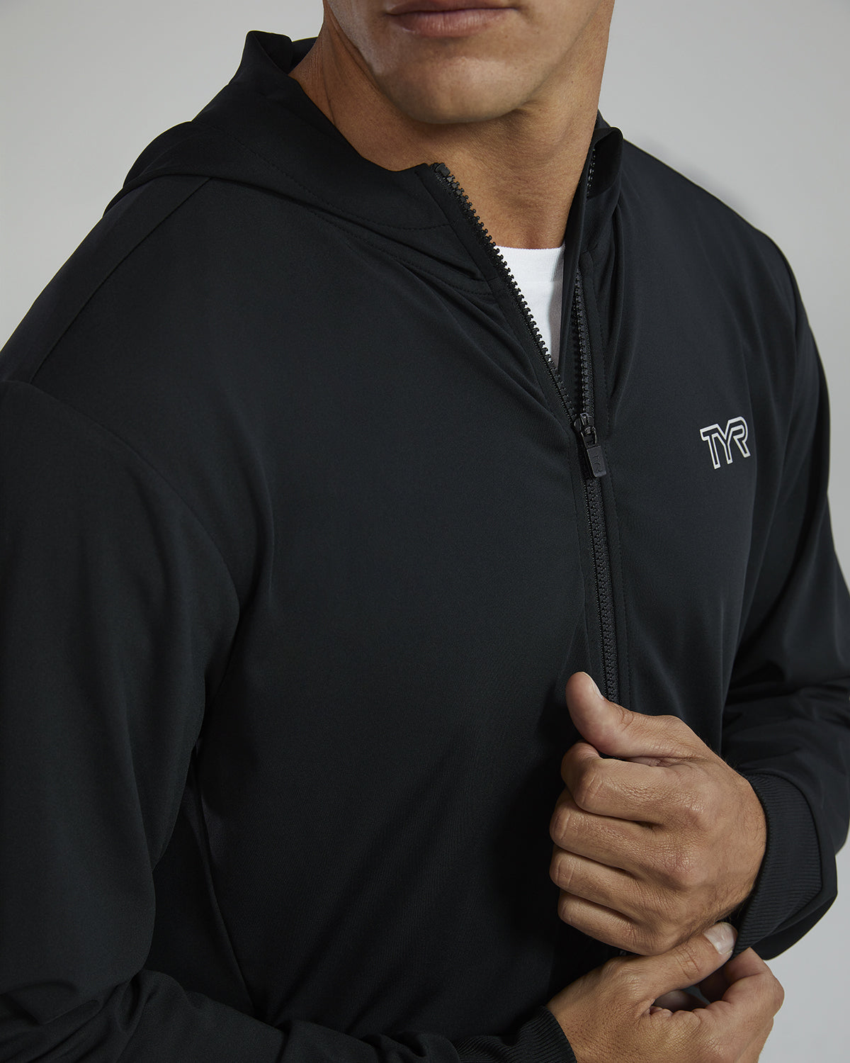 Aquawolves Tech Full Zip Male Hoodie