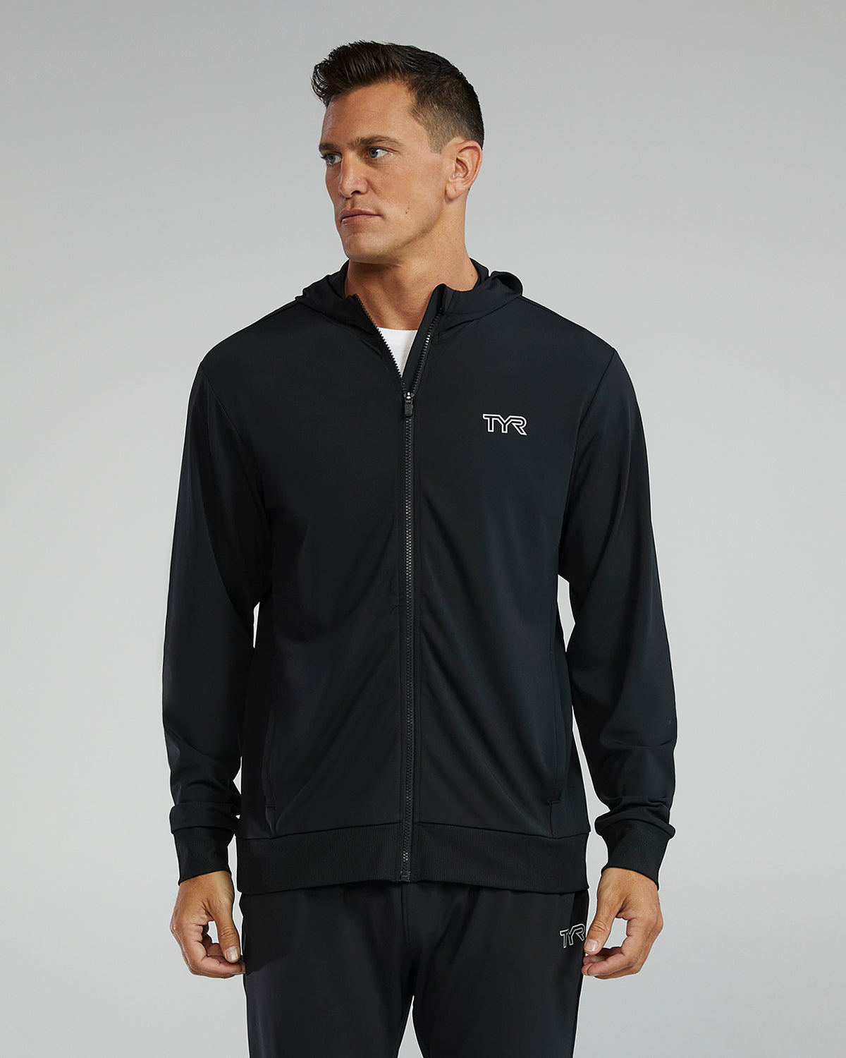 Aquawolves Tech Full Zip Male Hoodie