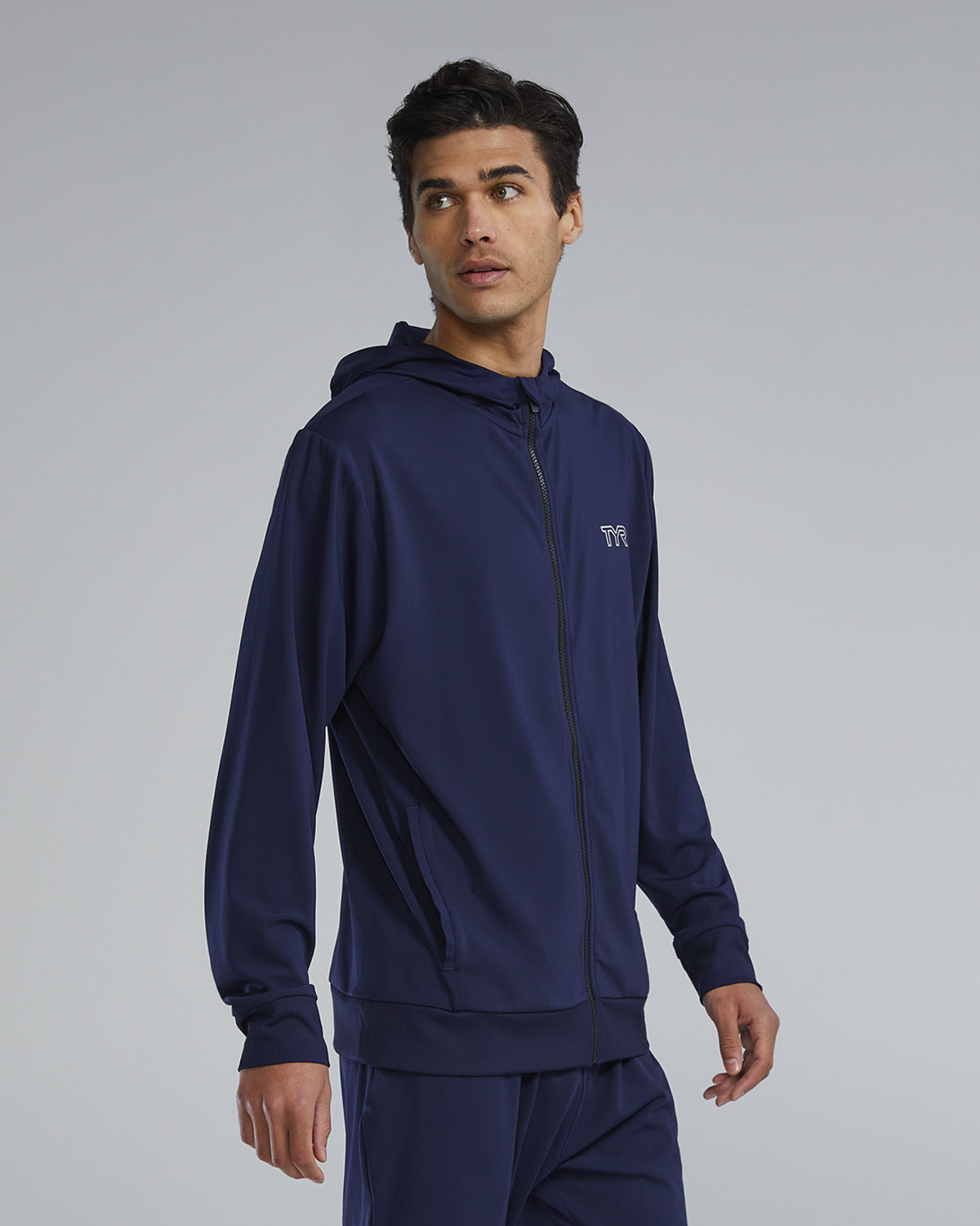 TYR Tech Full Zip Male Hoodie