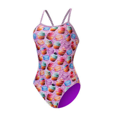 Dolfin Uglies Bon Appetit V-Back One Piece Swimsuit