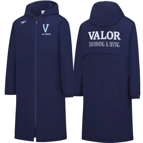 Valor Speedo Unisex Team 2.0 Swim Parka