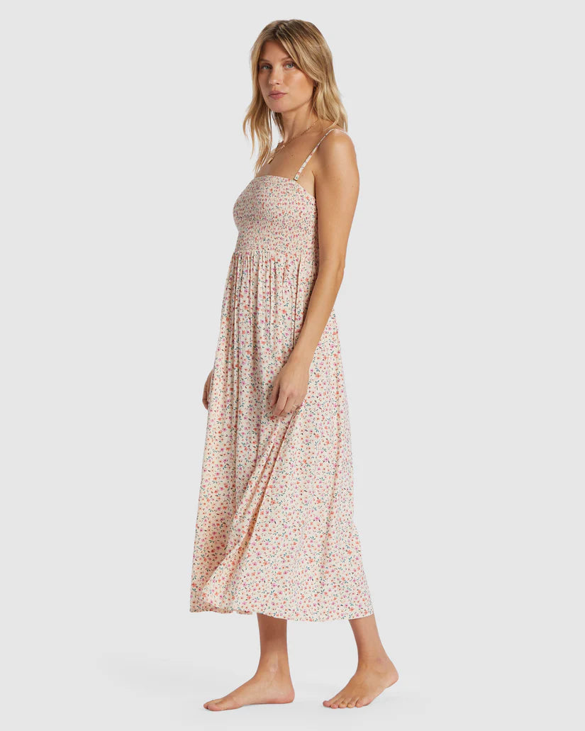 Billabong Off the Coast Dress - White Cap